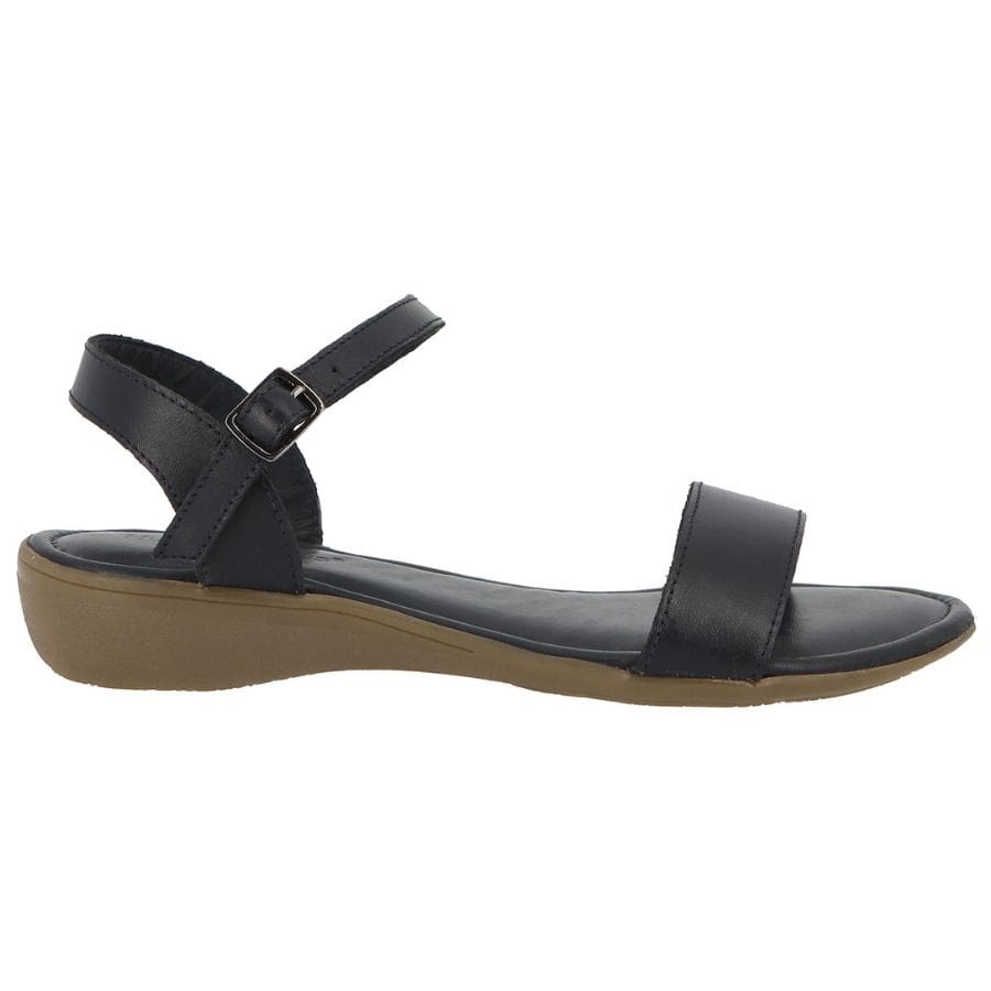 soft style Hush Puppies Lola Sandals Navy Leather