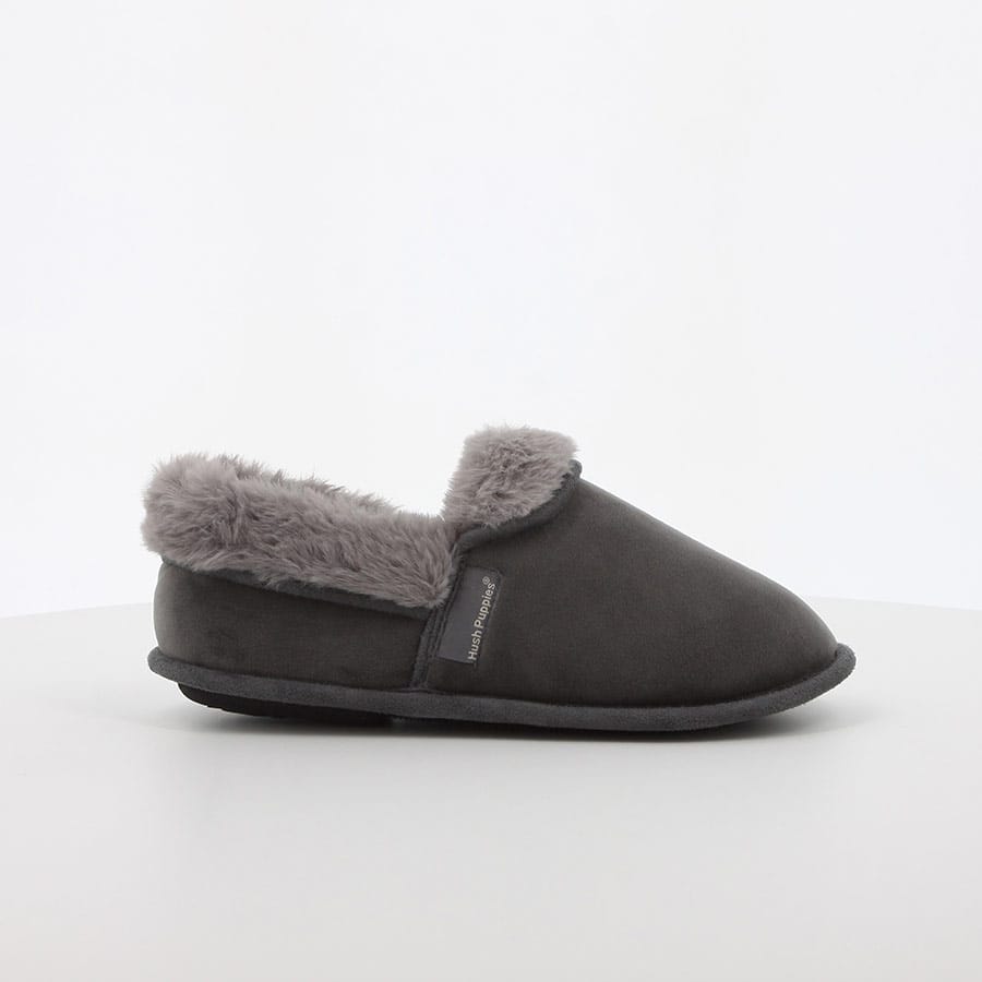soft style Hush Puppies Lua Slippers Grey