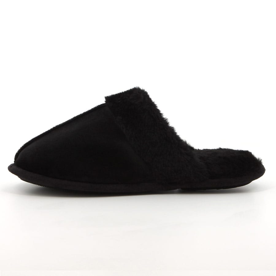 Soft Style Hush Puppies Lunara Mule Slippers Black