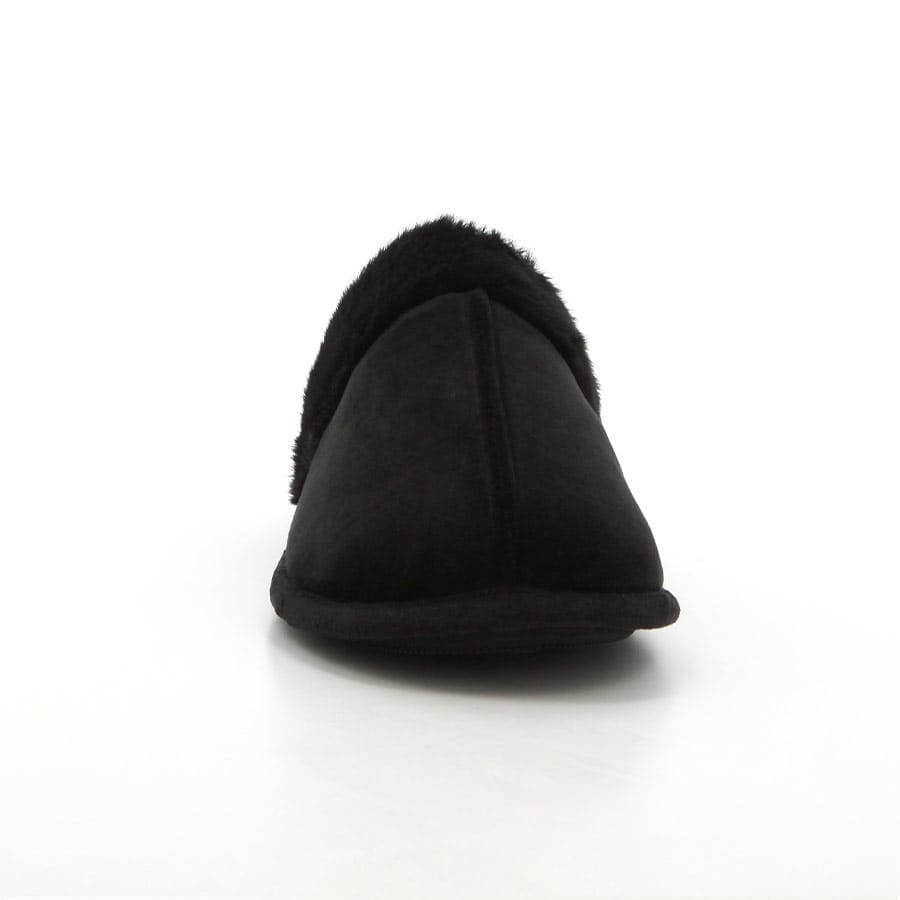 Soft Style Hush Puppies Lunara Mule Slippers Black