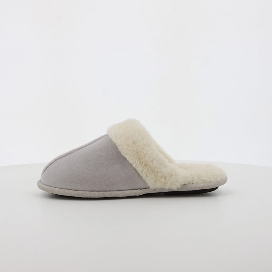 Soft Style Hush Puppies Lunara Slippers Light Grey
