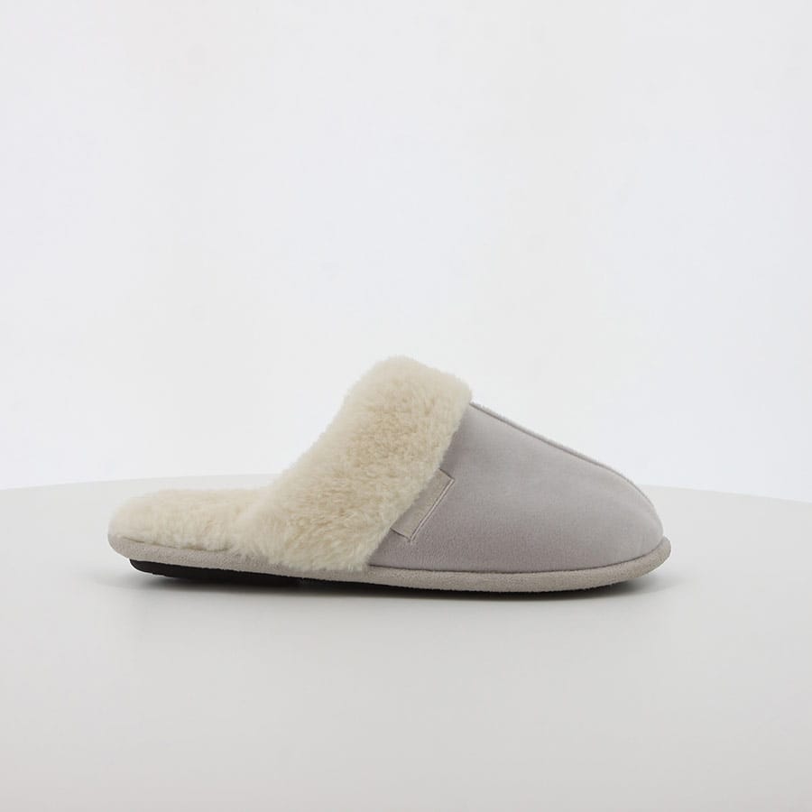 soft style Hush Puppies Lunara Slippers Light Grey
