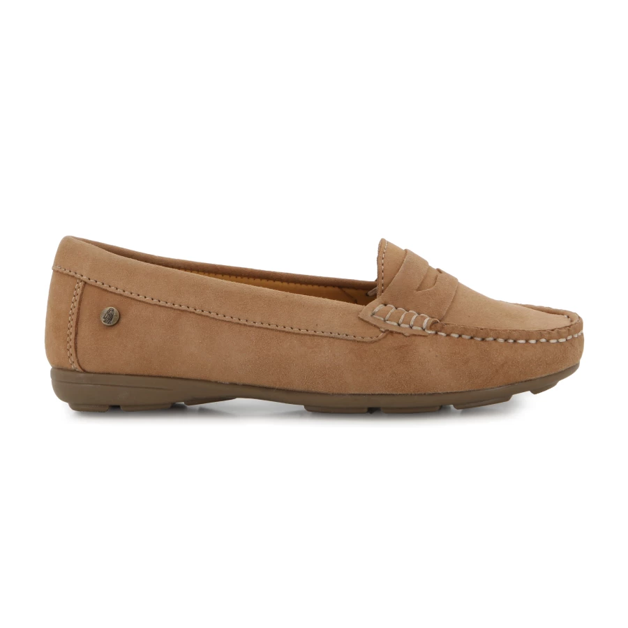 soft style Hush Puppies Primo Tan Goat Suede