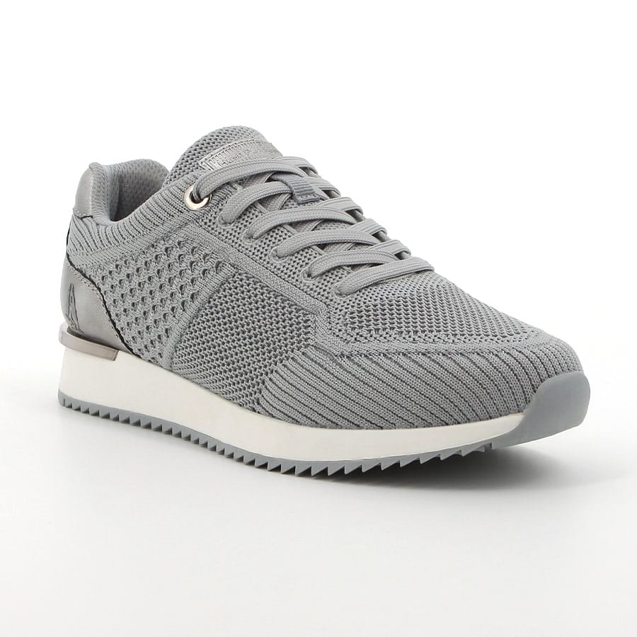 Soft Style Hush Puppies Remmy Sneakers Silver