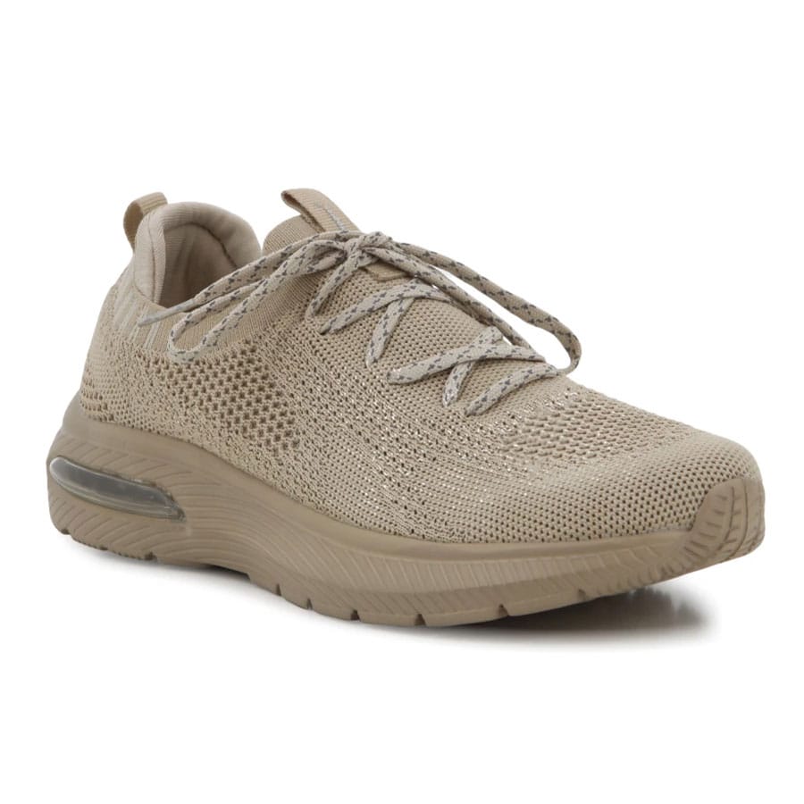Soft Style Hush Puppies Rosa Sneakers Taupe Knit