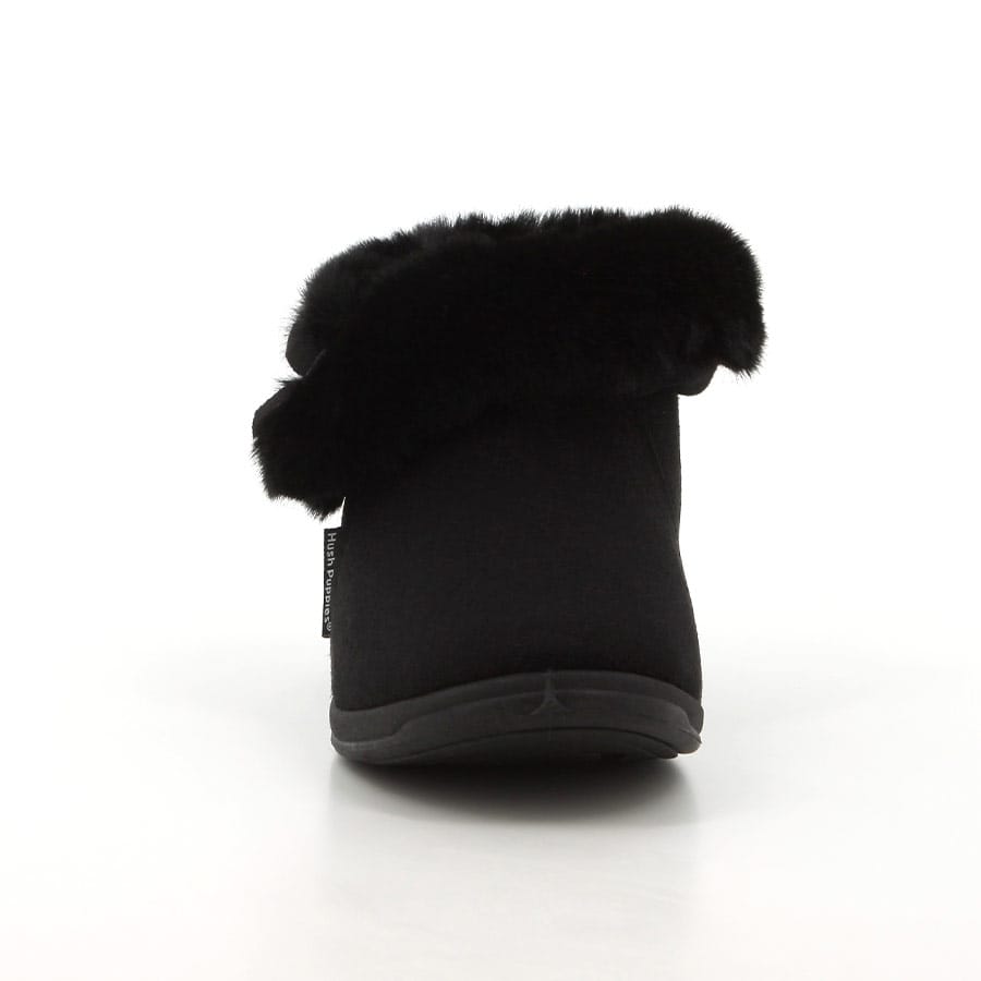 Soft Style Hush Puppies Sharon Slippers Black