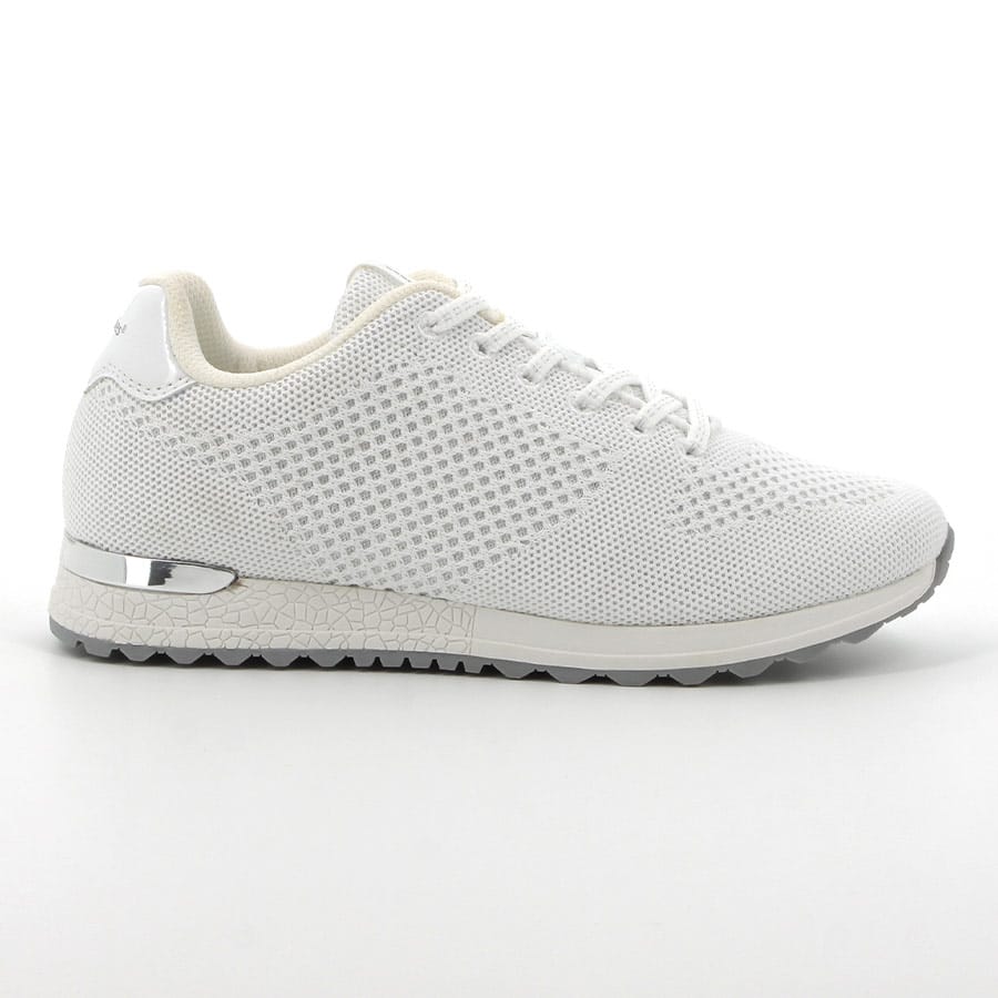 soft style Hush Puppies Sneak Knit Sneakers White