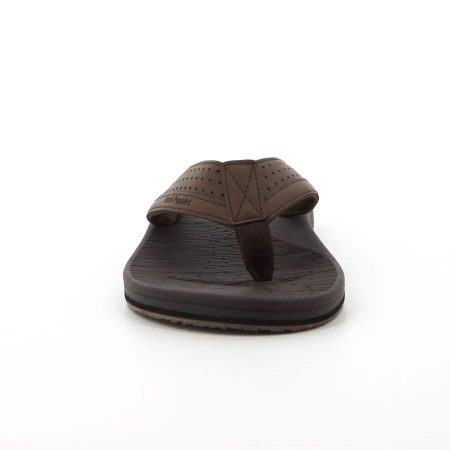 Soft Style Hush Puppies Strut Thongs Brown