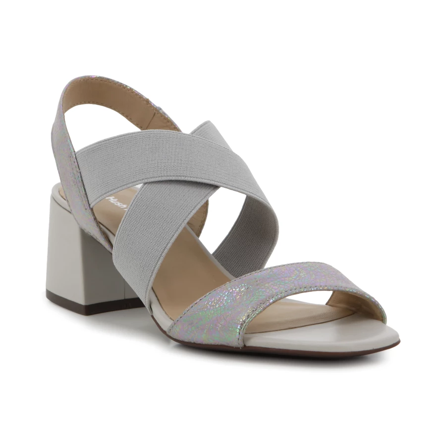 Soft Style Hush Puppies Tasha Heels Grey Ice