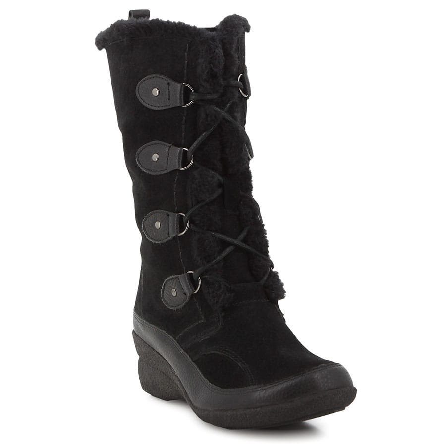 Soft Style Hush Puppies Utina Boots Black