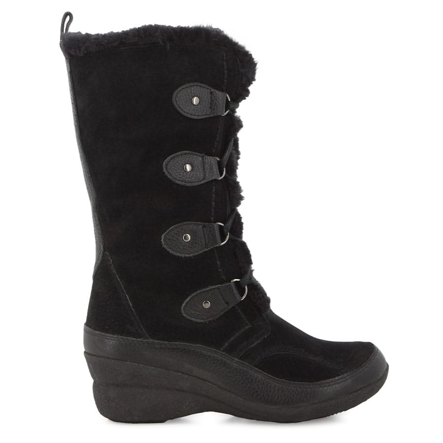 soft style Hush Puppies Utina Boots Black