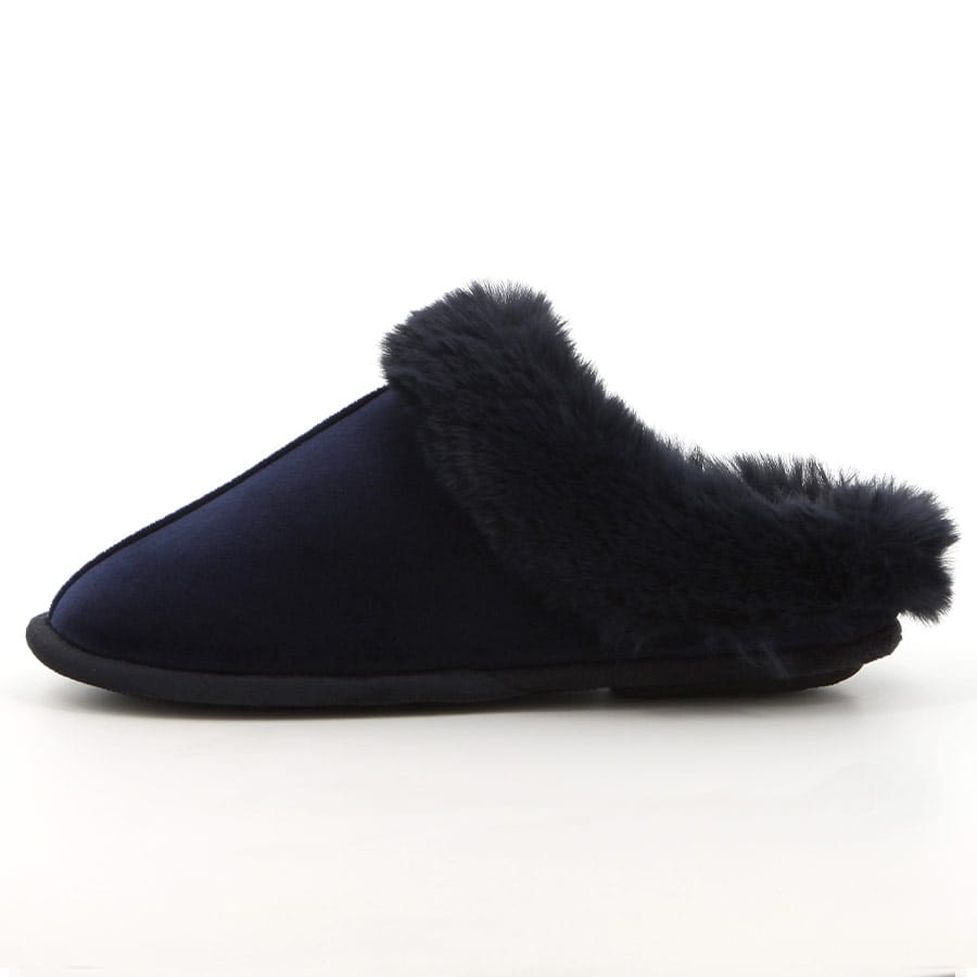 Soft Style Hush Puppies Virginia Slippers Navy