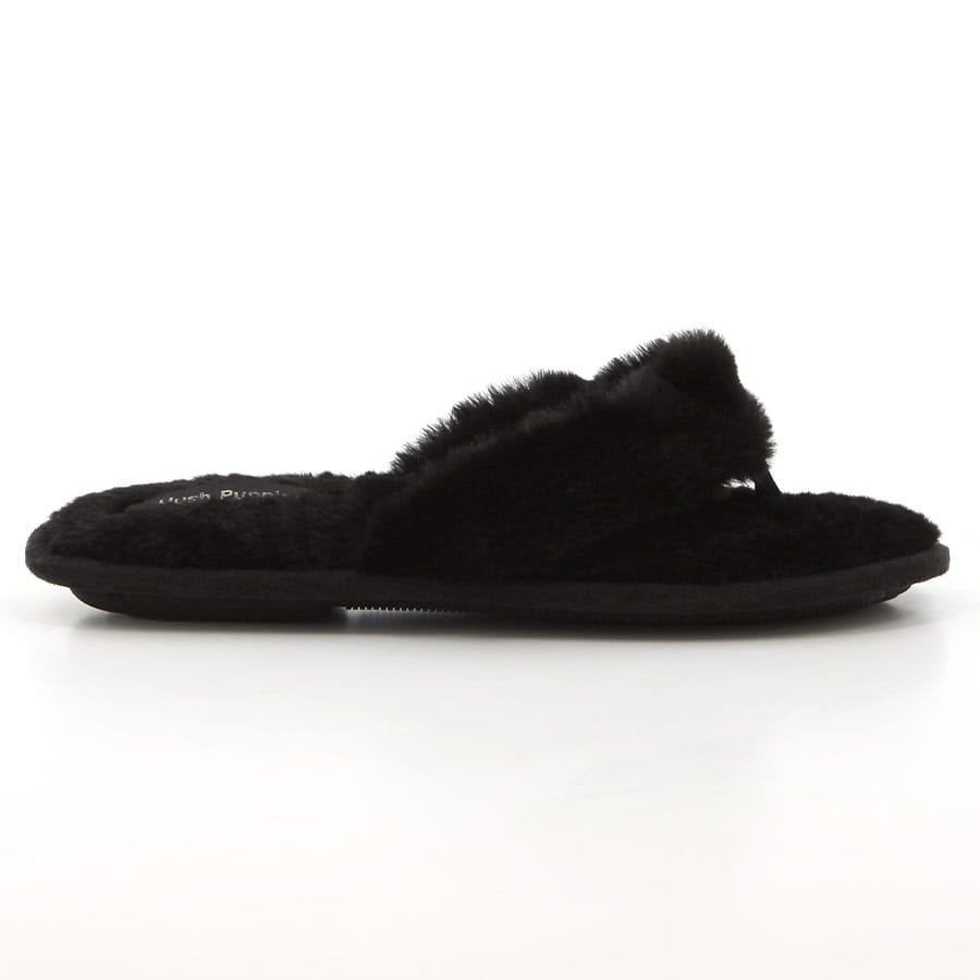 Soft Style Hush Puppies Viviana Slippers Black
