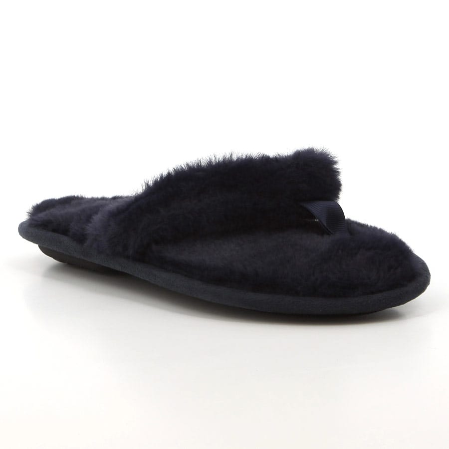 Soft Style Hush Puppies Viviana Slippers Navy