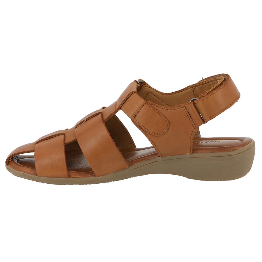 Soft Style Hush Puppies Yara Sandals Tan Leather