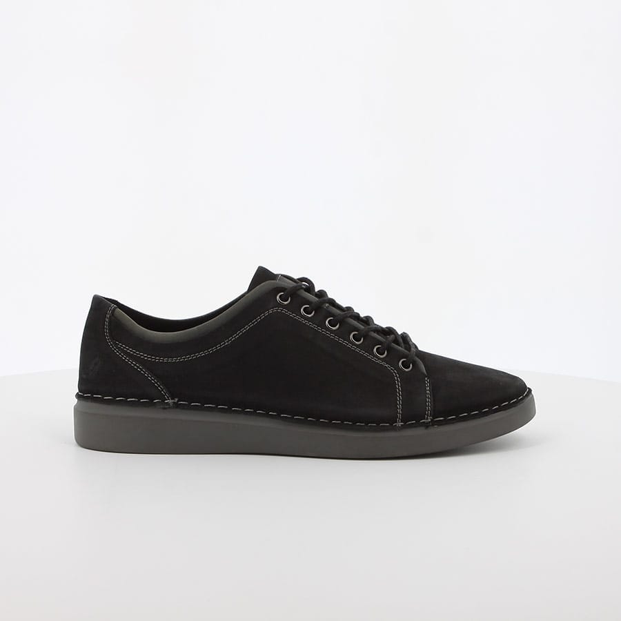 soft style Keano Lace Up Casuals Black Suede