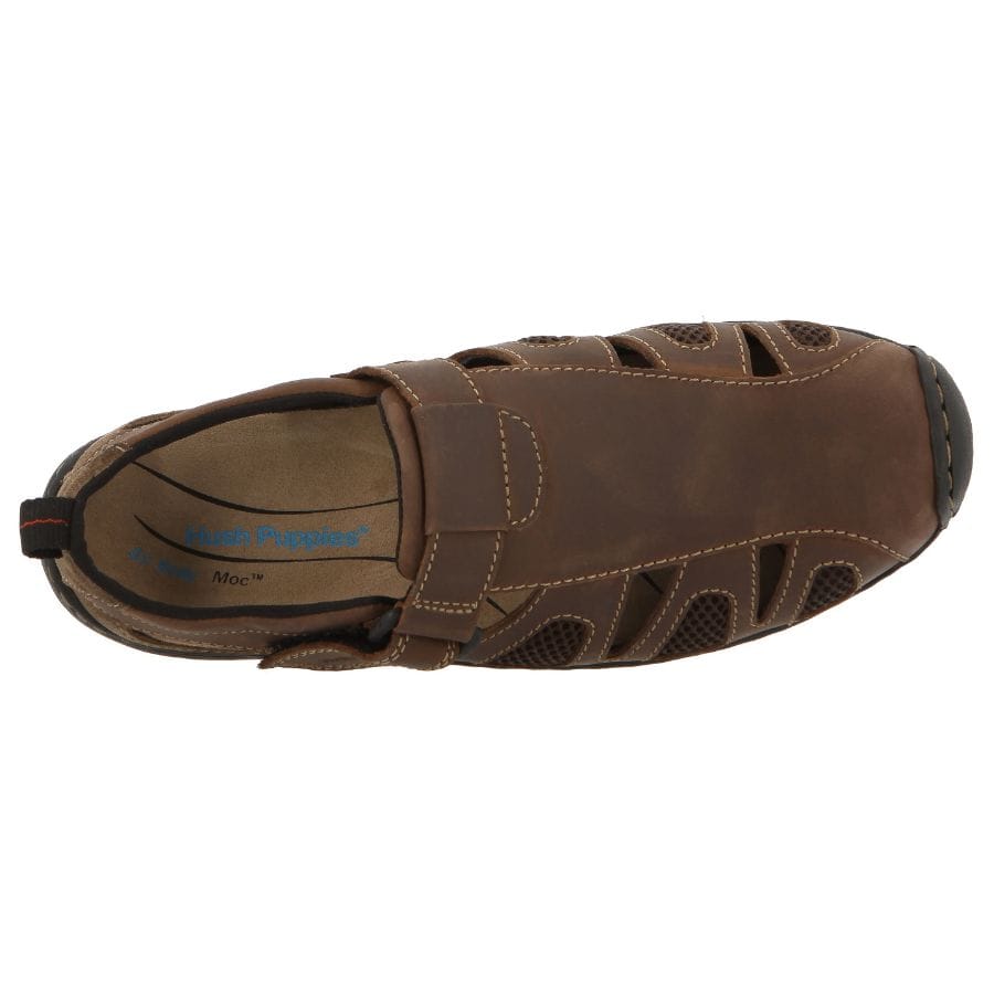 Soft Style Nebula Leather Sandals Brown