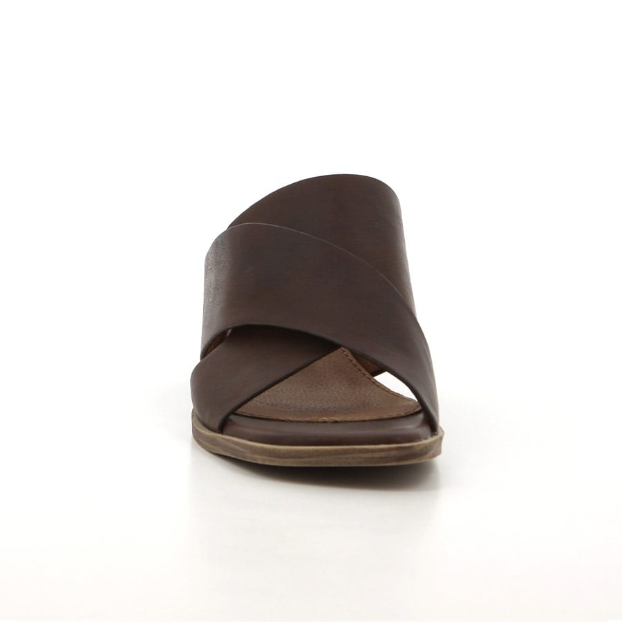 Soft Style Soft Abany Heeled Mules Choc