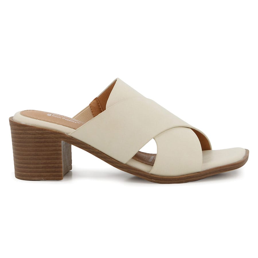 soft style Soft Abany Heeled Mules Winter White