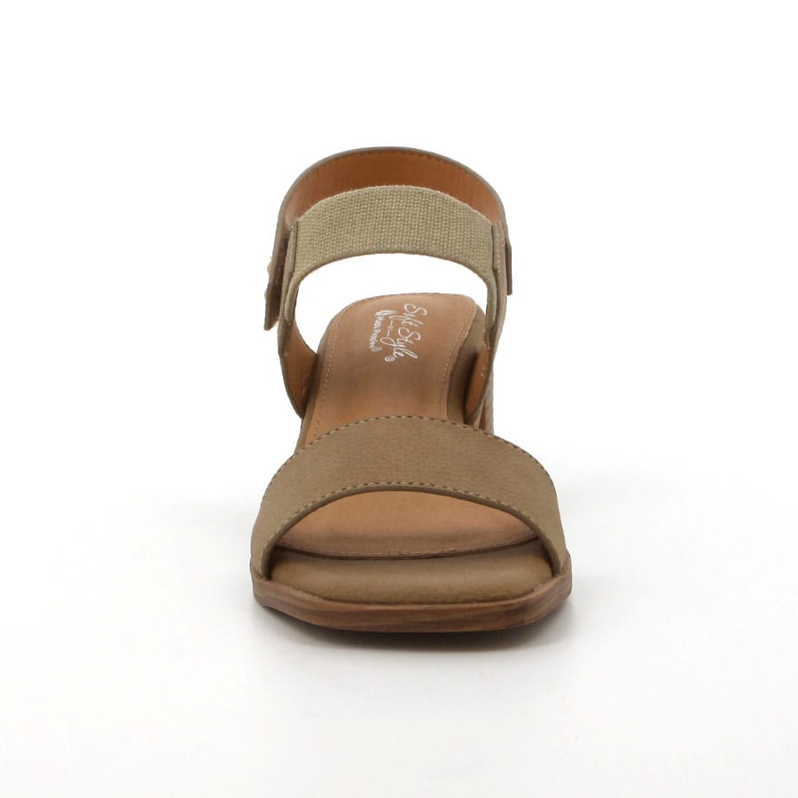Soft Style Soft Abrianna Heeled Sandals Taupe