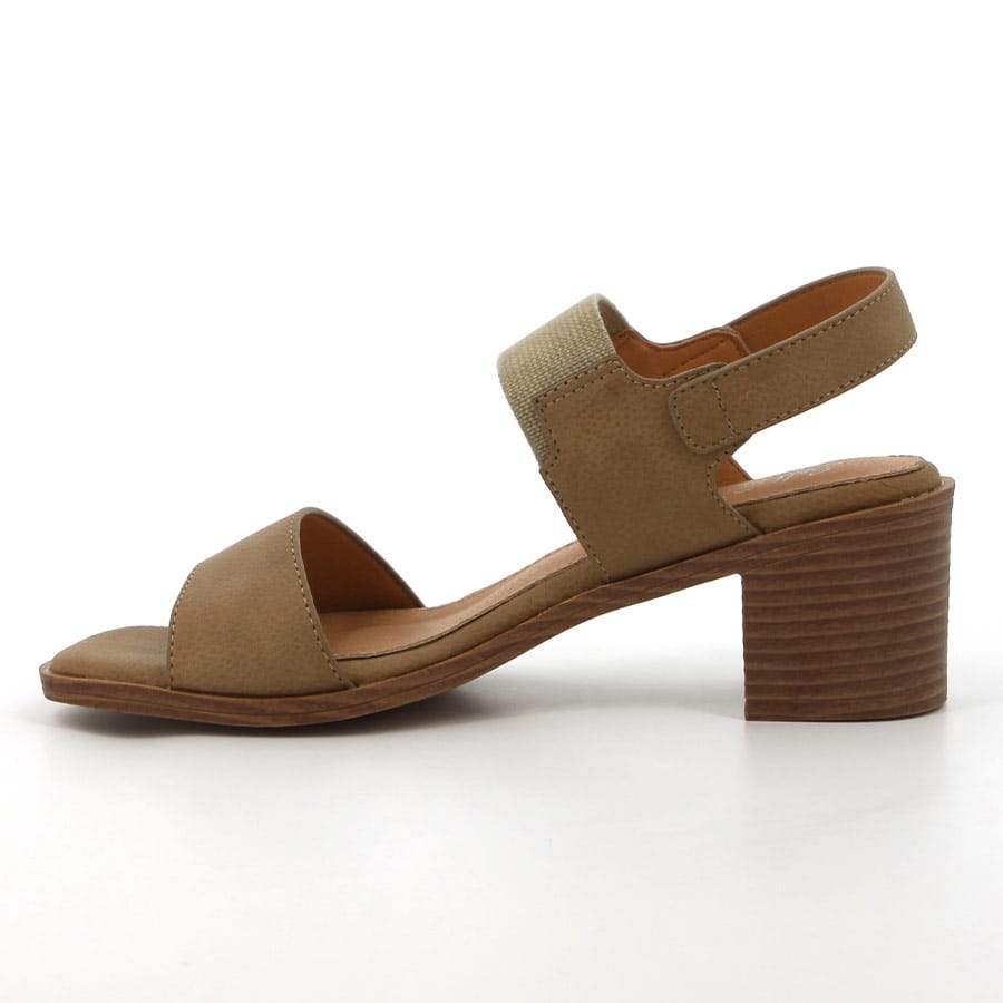 Soft Style Soft Abrianna Heeled Sandals Taupe