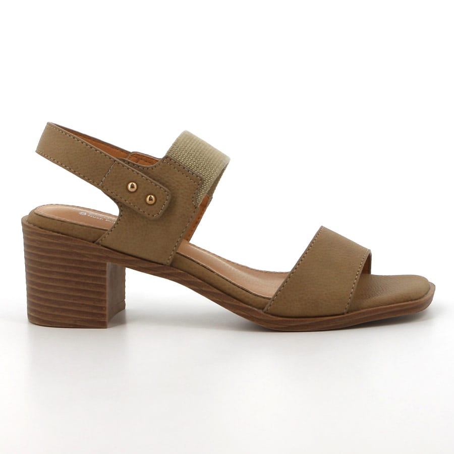 soft style Soft Abrianna Heeled Sandals Taupe
