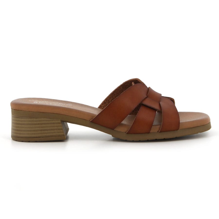 soft style Soft Altessa Low Heel Sandals Cognac