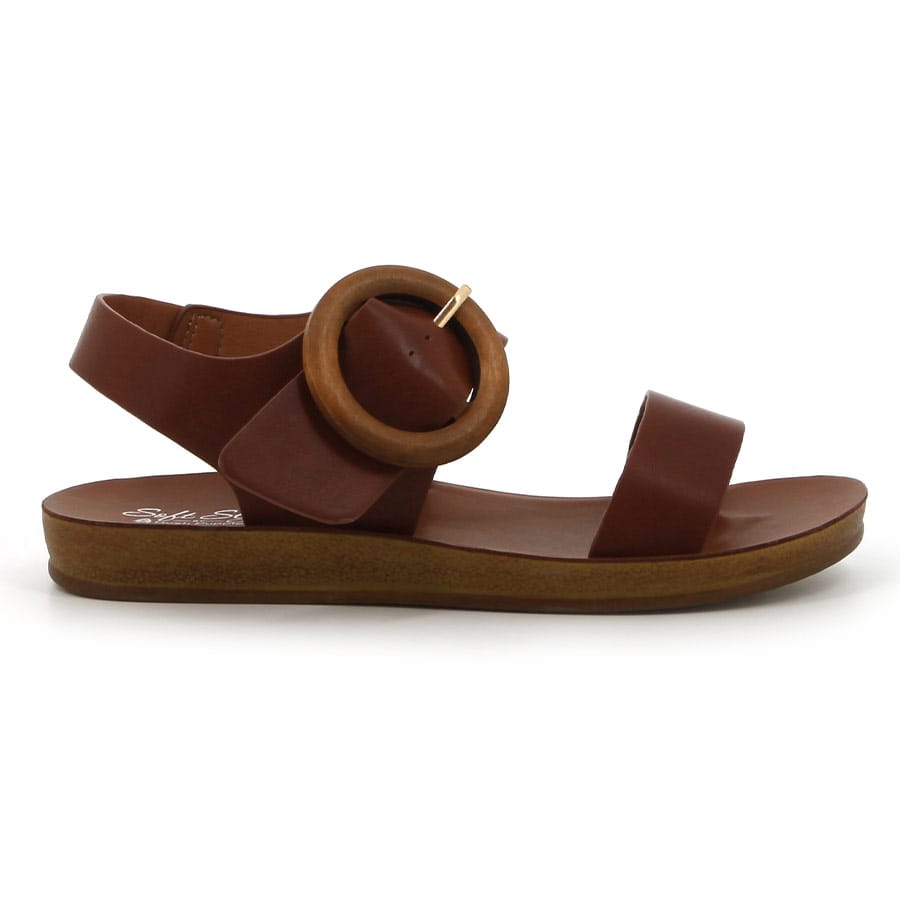 soft style Soft Blanche Comfort Sandals Cognac