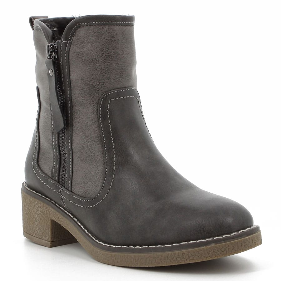 Soft Style Soft Bosley Ankle Boots Grey