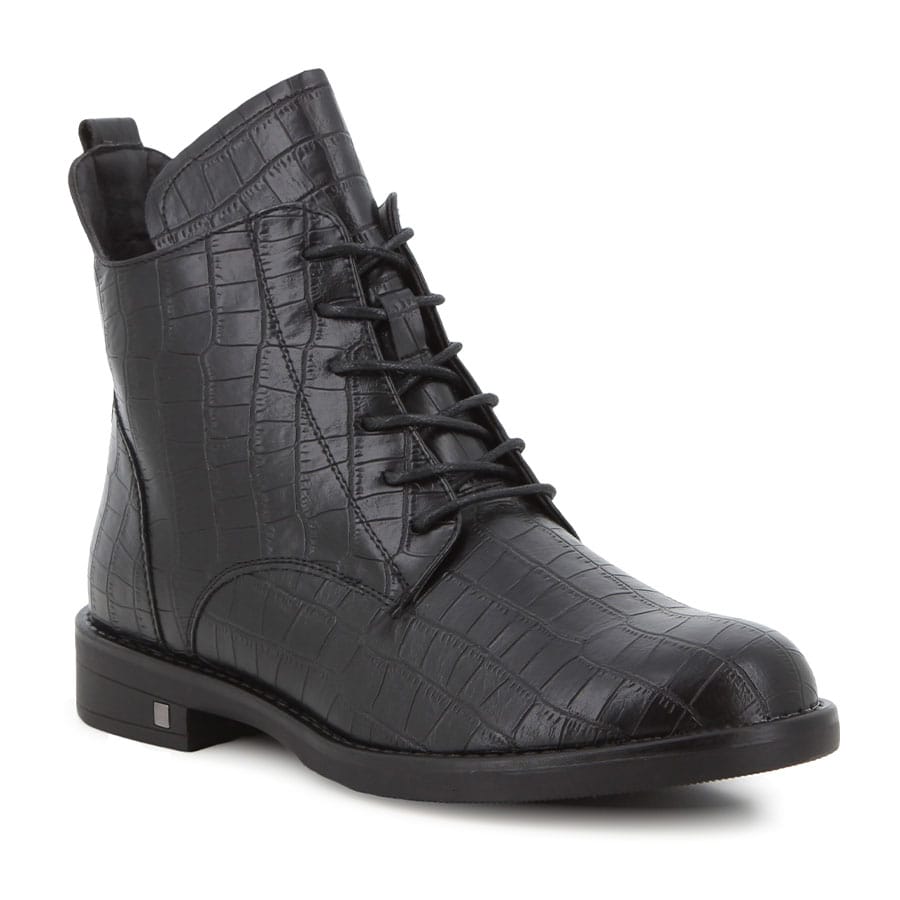 Soft Style Soft Caolan Lace Up Ankle Boots Black