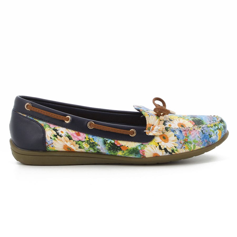soft style Soft Domino Casual Flats Floral II
