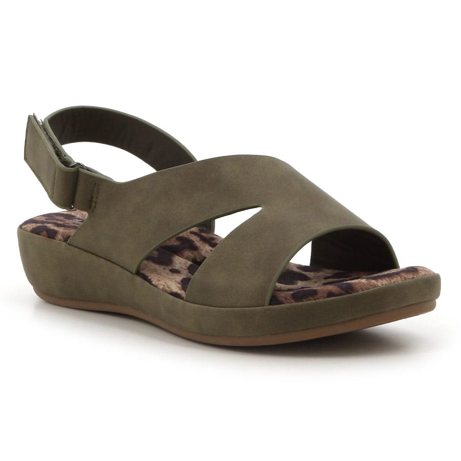Soft Style Soft Geraint Comfort Sandals Olive