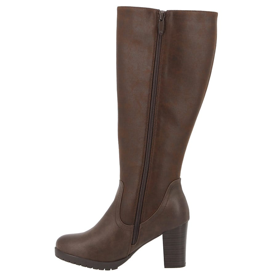 Soft Style Soft Gusty Knee High Boots Chocolate