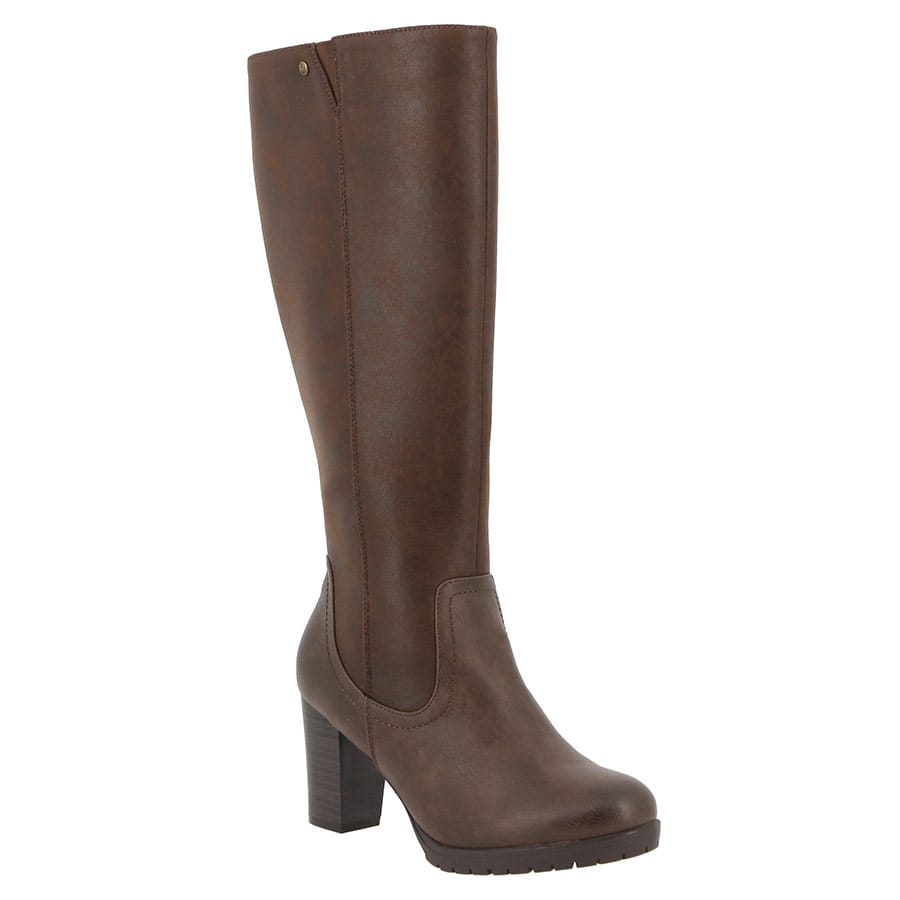 soft style Soft Gusty Knee High Boots Chocolate