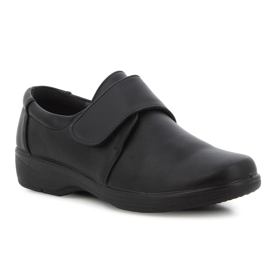 Soft Style Soft Jayla Velcro Strap Casuals Black
