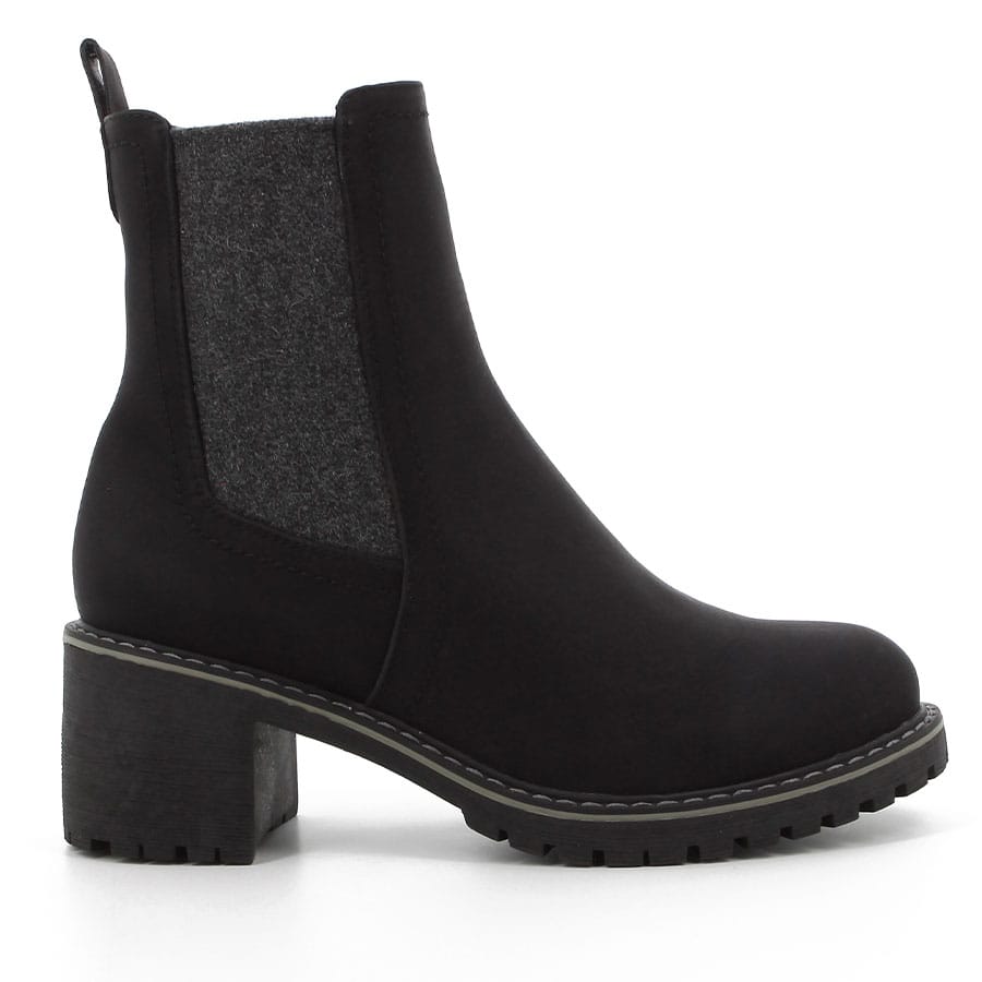 soft style Soft Jimi Contrast Ankle Boots Black