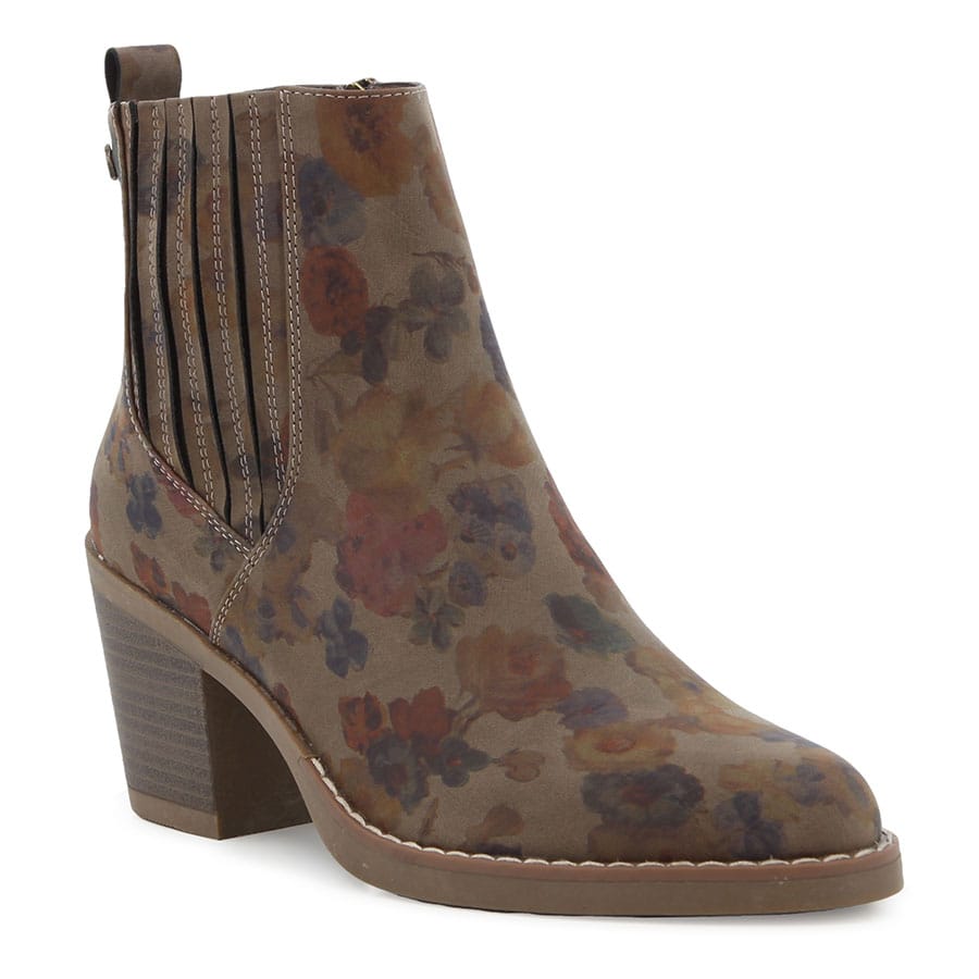 Soft Style Soft Karen Ankle Boots Floral