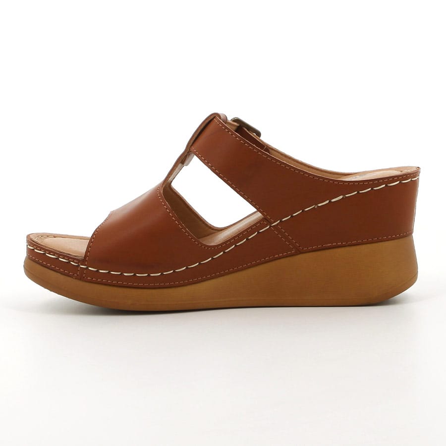 Soft Style Soft Lakota Wedges Cognac