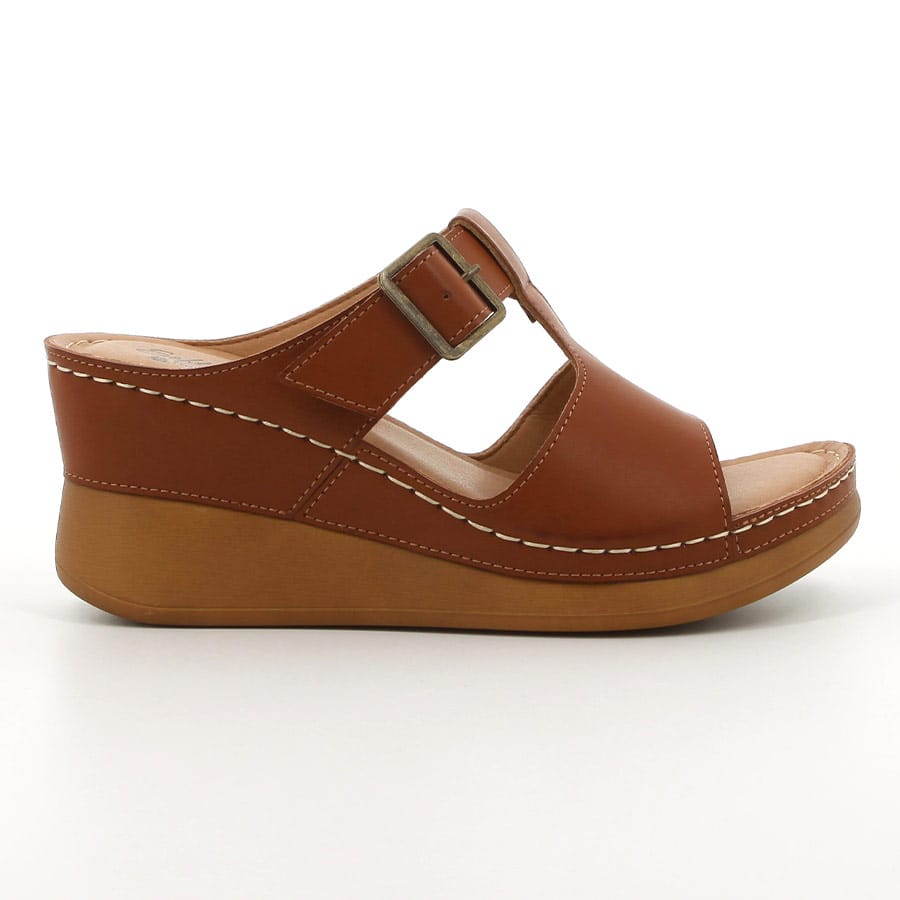 soft style Soft Lakota Wedges Cognac
