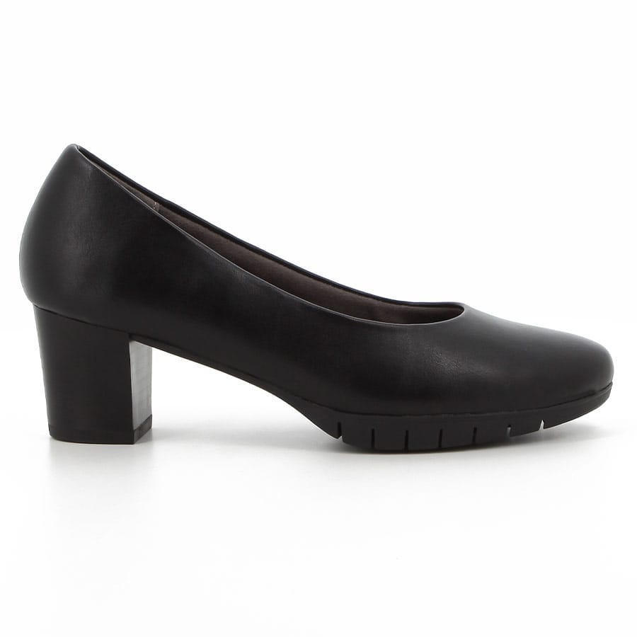 soft style Soft Makana Mid Block Heel Courts Black