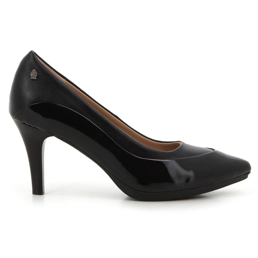 soft style Soft Philana Mid Heel Courts Black