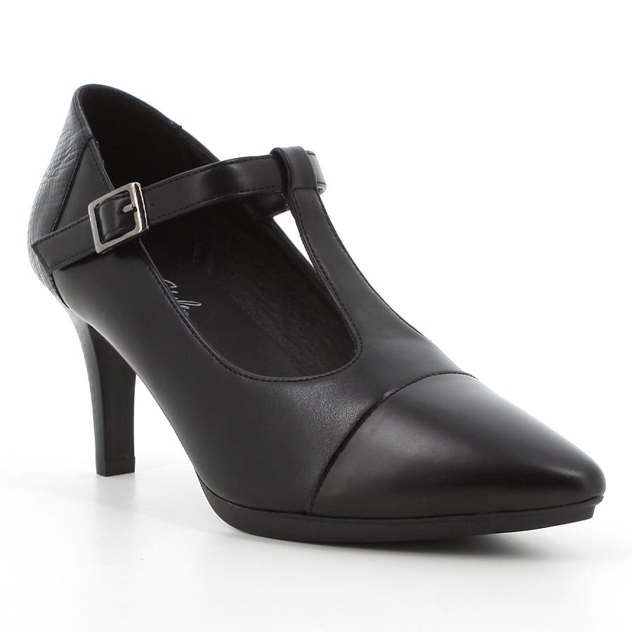 Soft Style Soft Phoenix Mid Heels Black