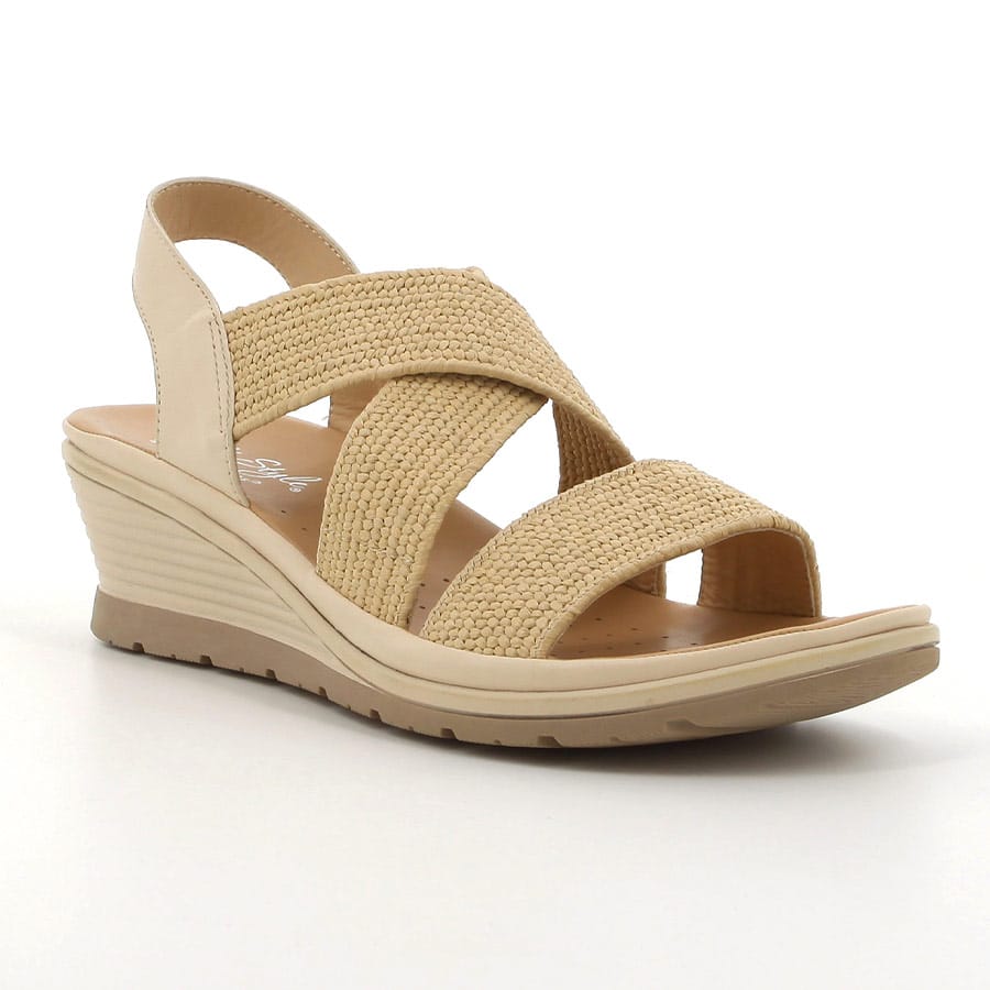 Soft Style Soft Portia Wedges Wheat Tan
