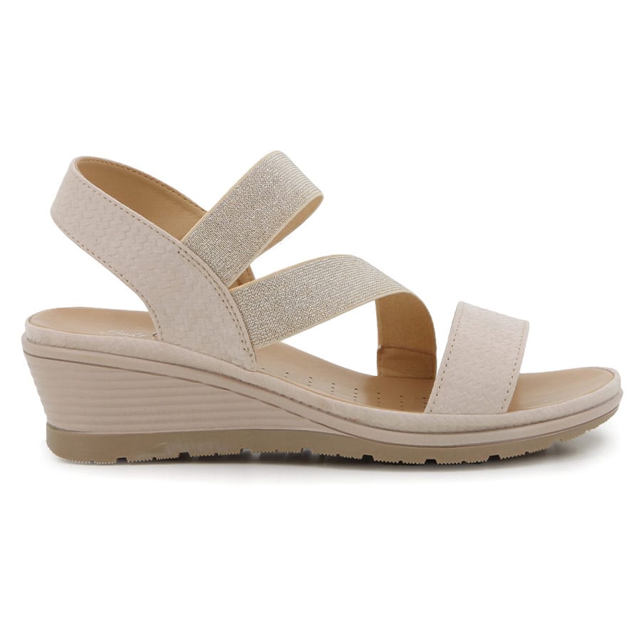 soft style Soft Promise Wedge Sandals Stone