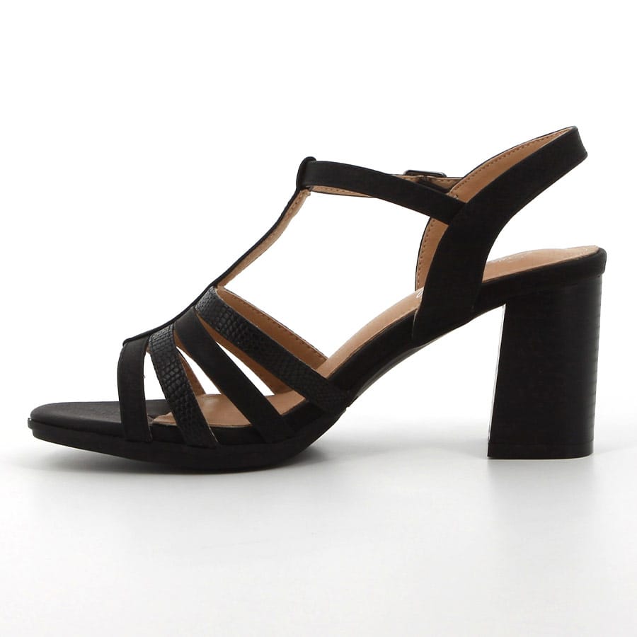 Soft Style Soft Quincy Block Heels Black