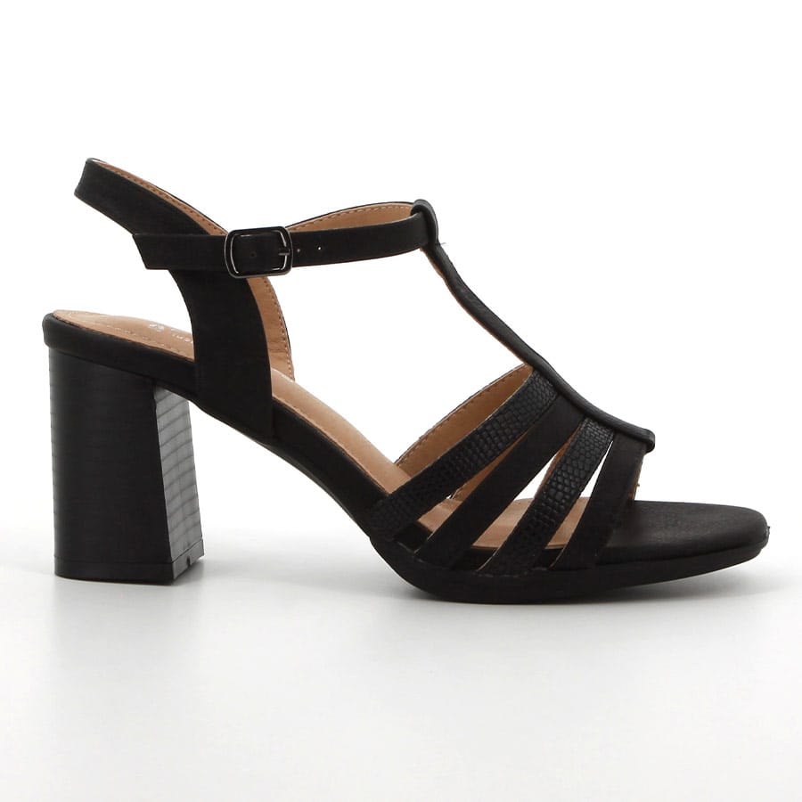 soft style Soft Quincy Block Heels Black