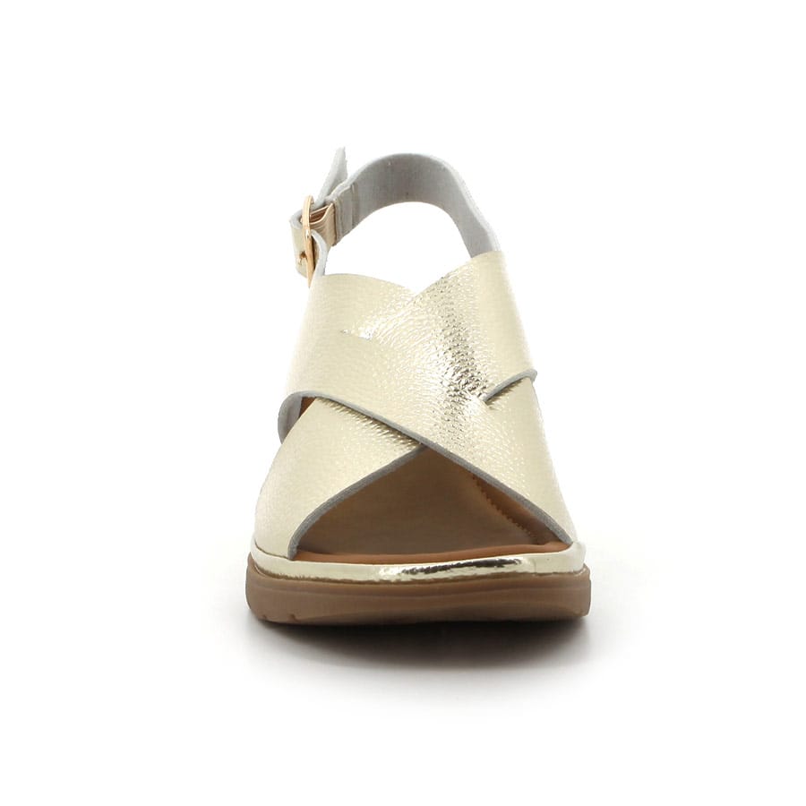 Soft Style Soft Ranee Wedge Sandals Light Gold