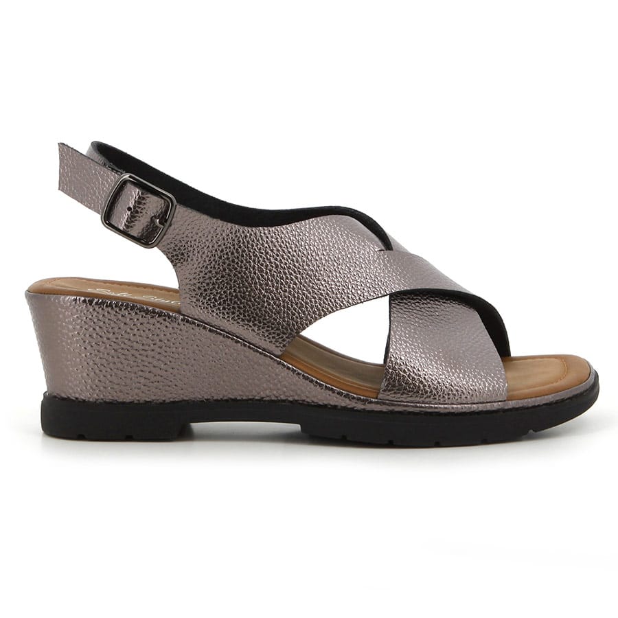 soft style Soft Ranee Wedge Sandals Pewter