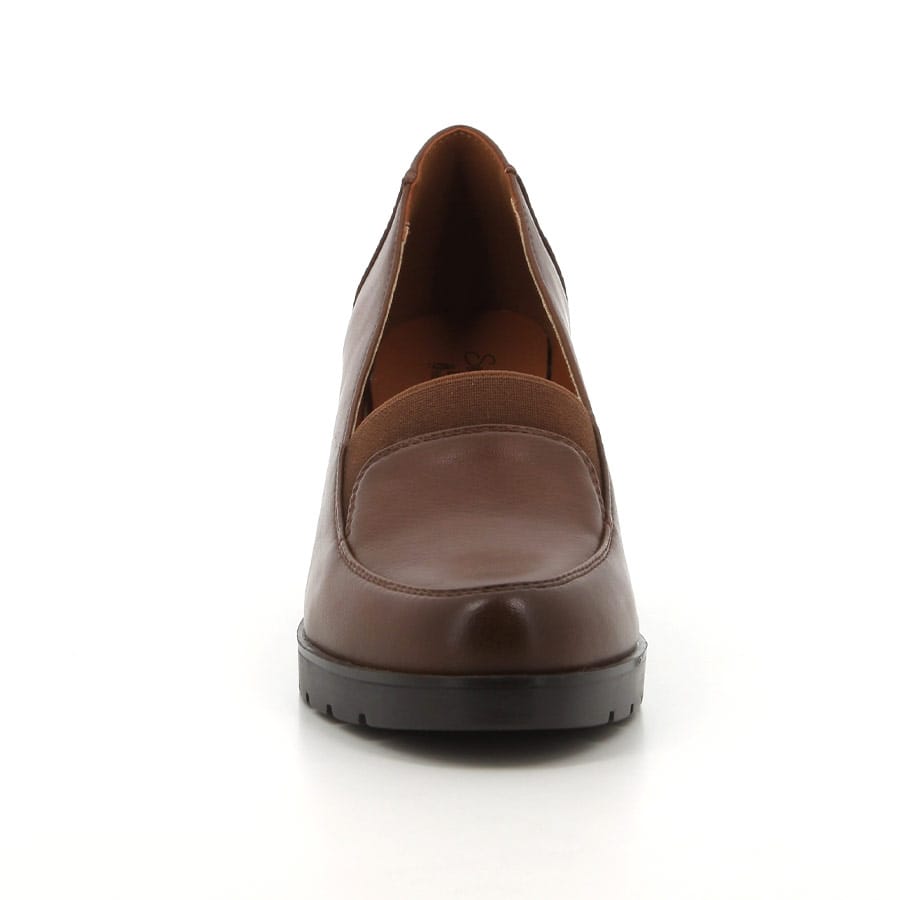 Soft Style Soft Roma Block Heel Courts Tan