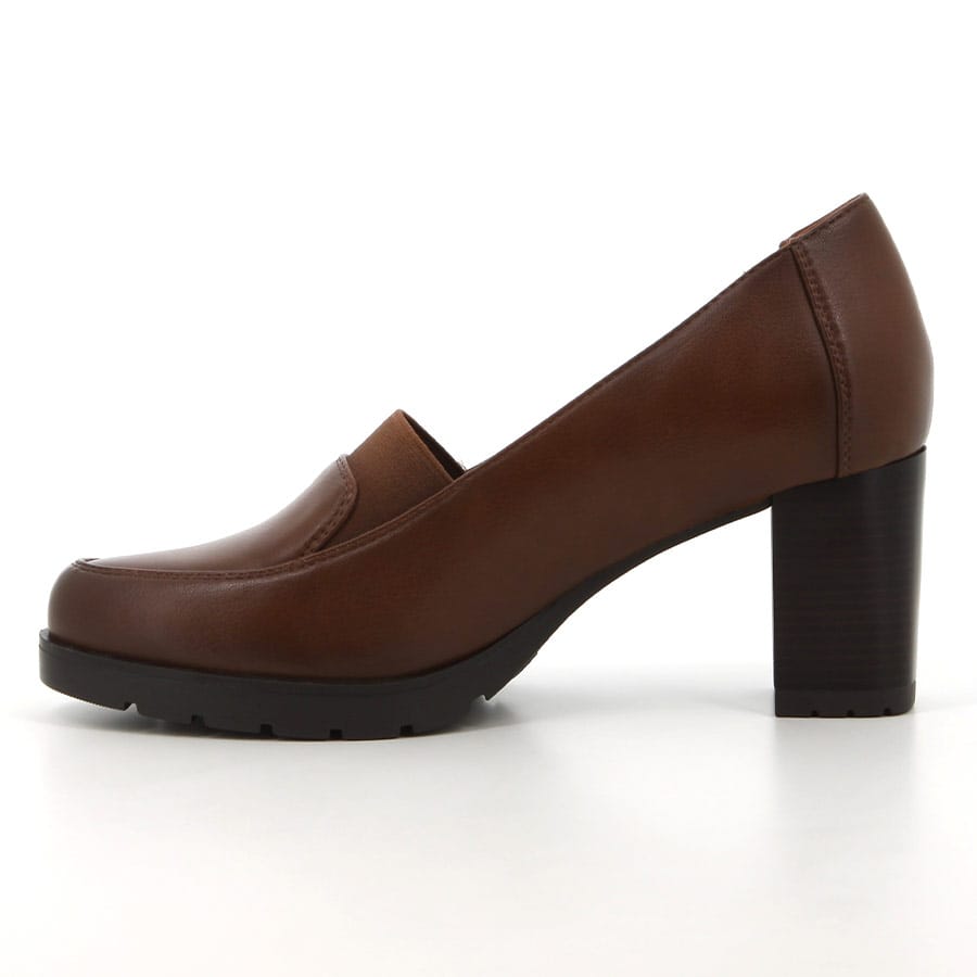 Soft Style Soft Roma Block Heel Courts Tan